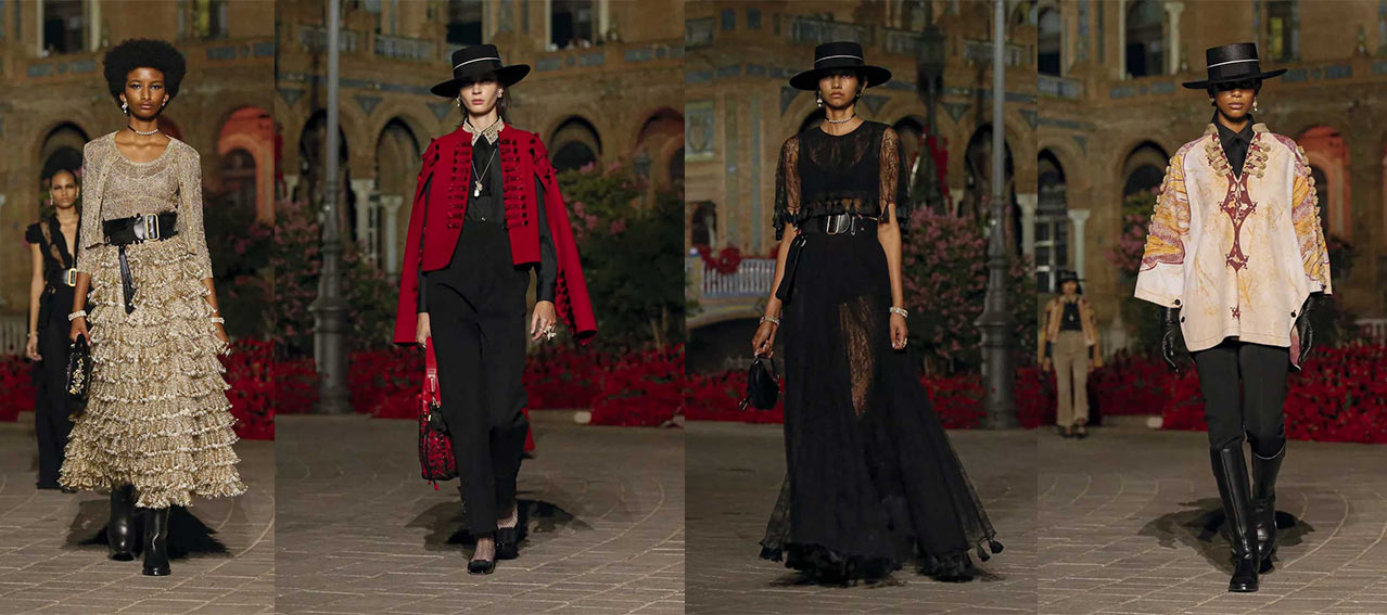Dior Cruise 2023 Magical Show in Seville