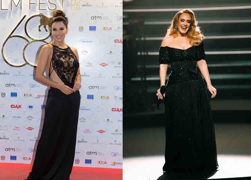 Eva Longoria and Adele’s Exceptional Attires in Black