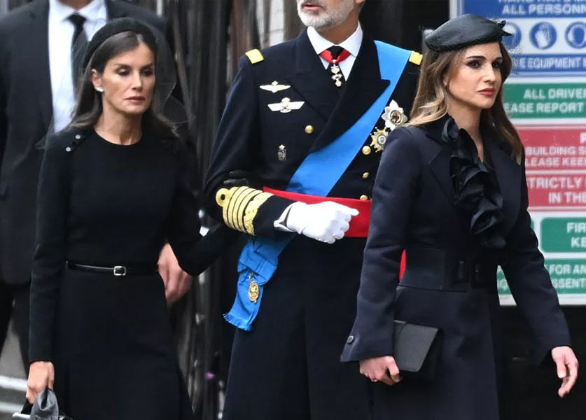 Letizia of Spain, Rania of Jordan... Parade of Queens at Elizabeth II’s Funeral