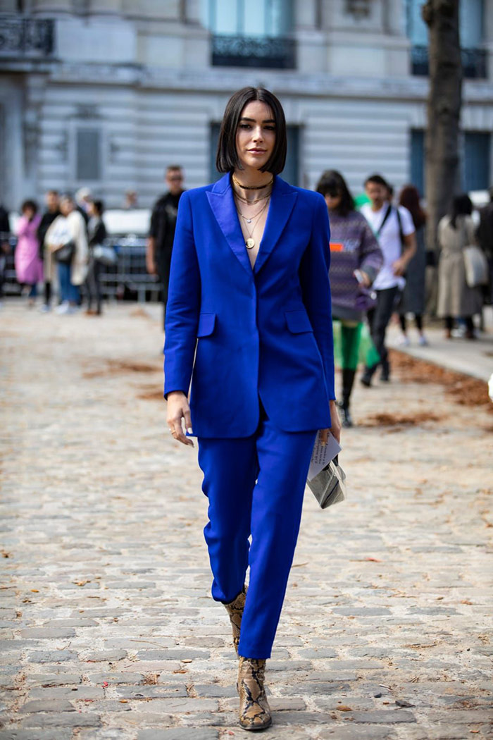 Yves Klein Blue Is This Fall's Brightest Color - Spécial Madame Figaro  Arabia