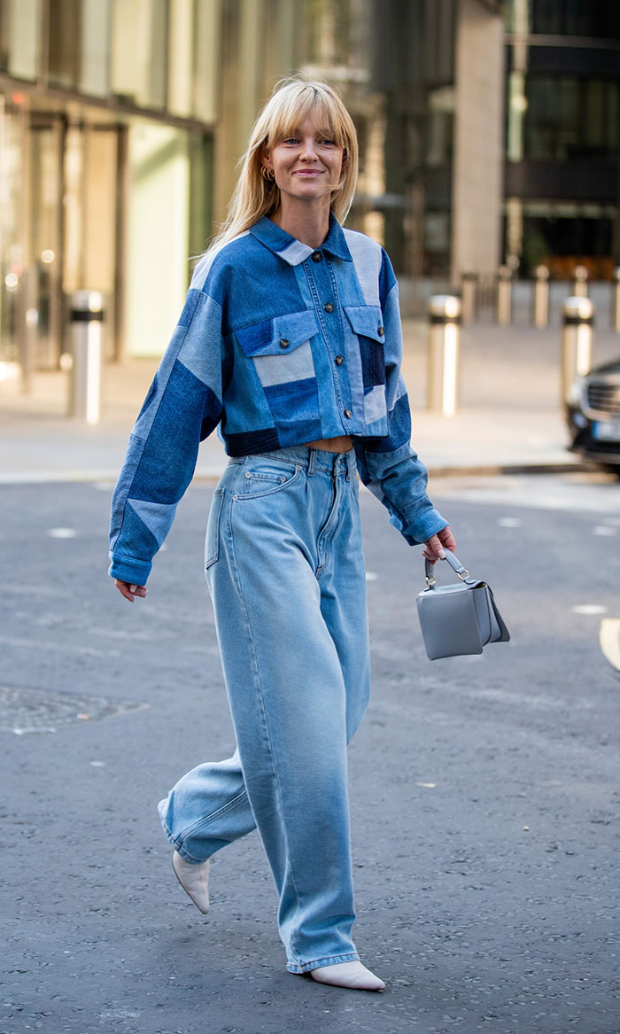 How to wear the denim jacket this fall - Special Madame Figaro Arabia