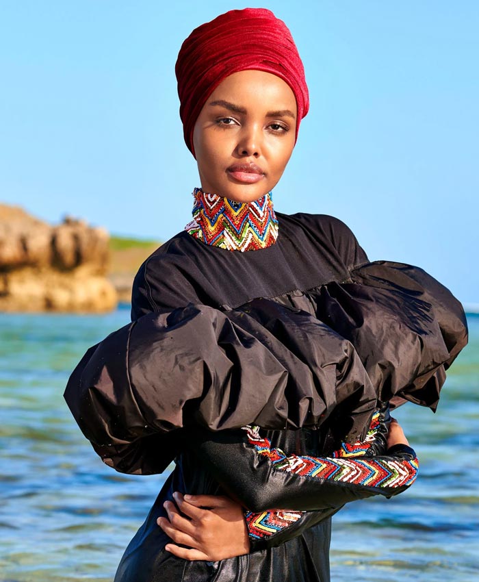 Halima Aden the first model to wear hijab