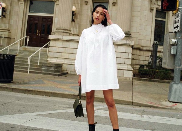 The Long-sleeved Mini Dress is A Must-Have Next Fall