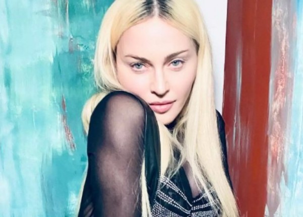 Madonna Stuns in a New Sheer Jean Paul Gaultier Top