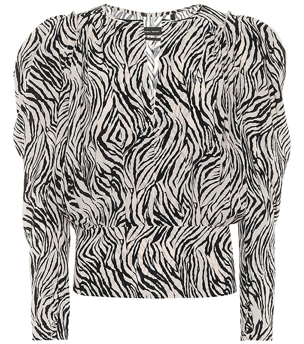 Zarga-zebra-print-top-Isabel-Marant