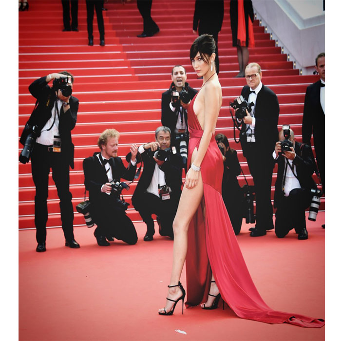 BELLA HADID SLAYED AT THE CANNES FILM FESTIVAL