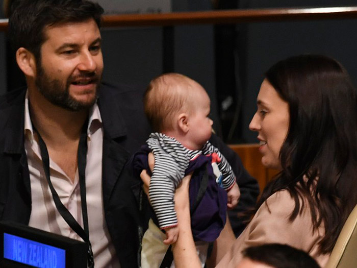 New Zealand Prime Minister brings baby to U.N. General Assembly