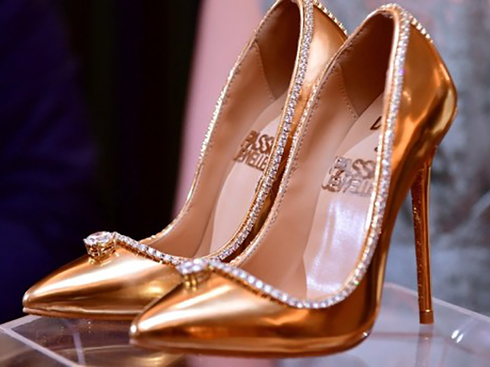 $17 million gem-studded stilettos are on sale in Dubai