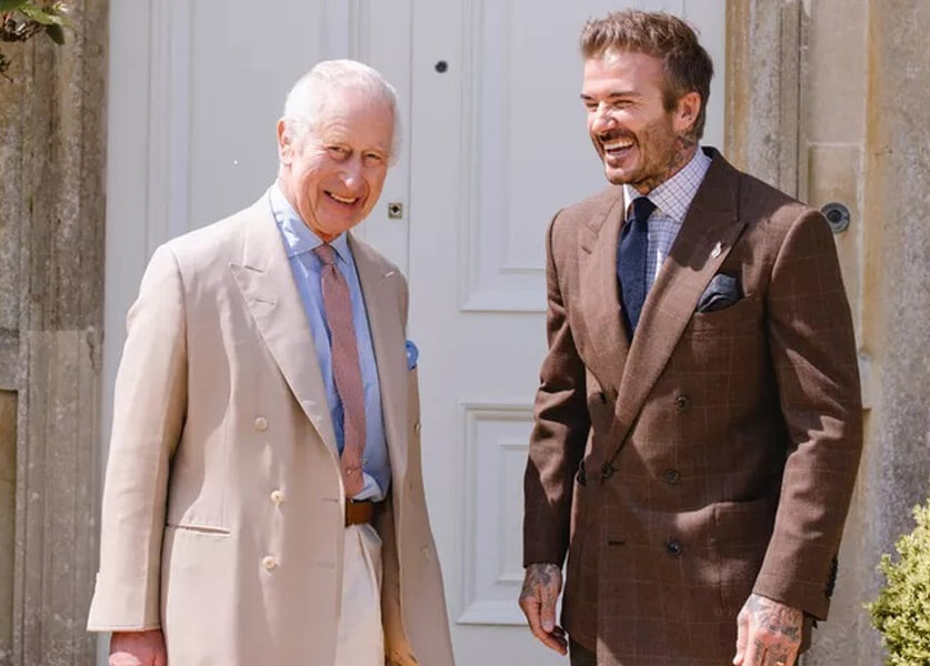 King Charles Teams Up with David Beckham