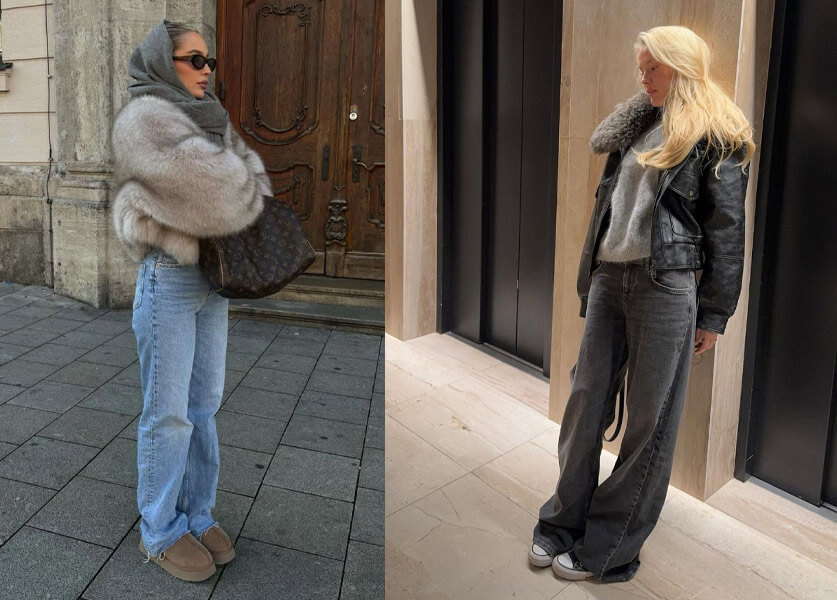 Fall Into Comfort: The Best Ways  to Style Baggy Jeans Pants for Autumn