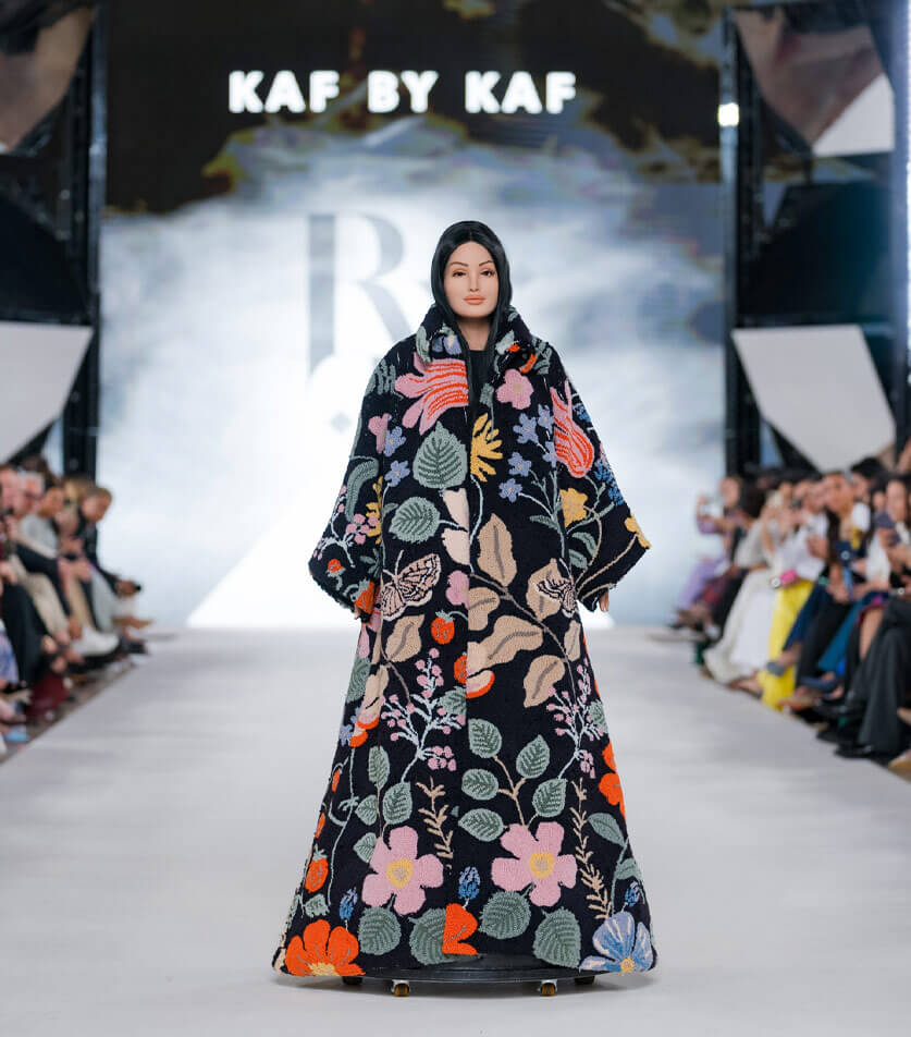 KAF BY KAF S/S 25 Collection at Riyadh Fashion Week:   Balance Between the Artificial and Nature