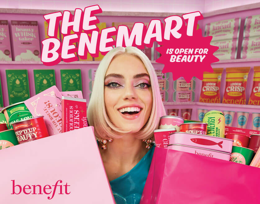 Benefit Cosmetics Reveals  Benemart Holiday Makeup Collection