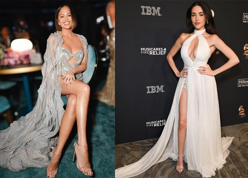 Celebrities in Tony Ward Dresses at the 2025 Grammy’s