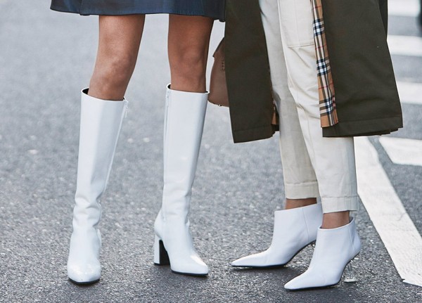 6 ways to wear the white boots trend